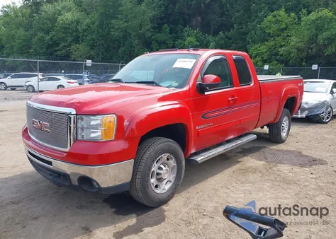 2008 GMC Sierra 2500Hd Slt z USA, uszkodzony, nr VIN 1GTHK29K48E158899